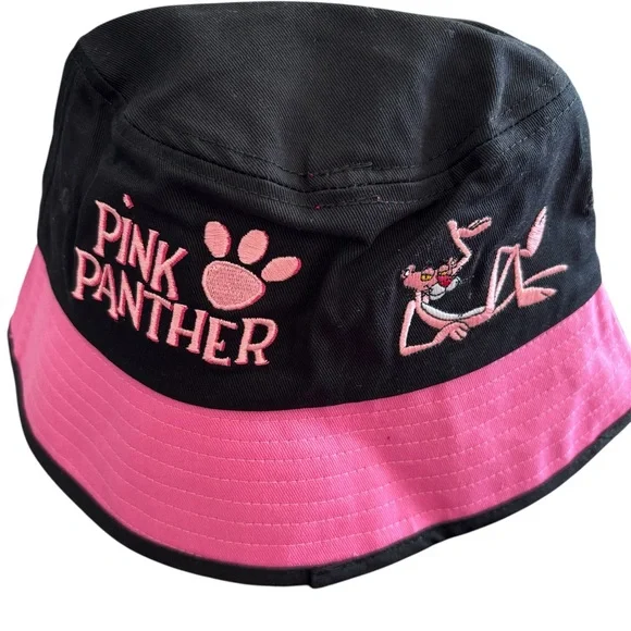 Headgear Pink Panther Black and Pink Bucket Hat - Picture 4 of 4